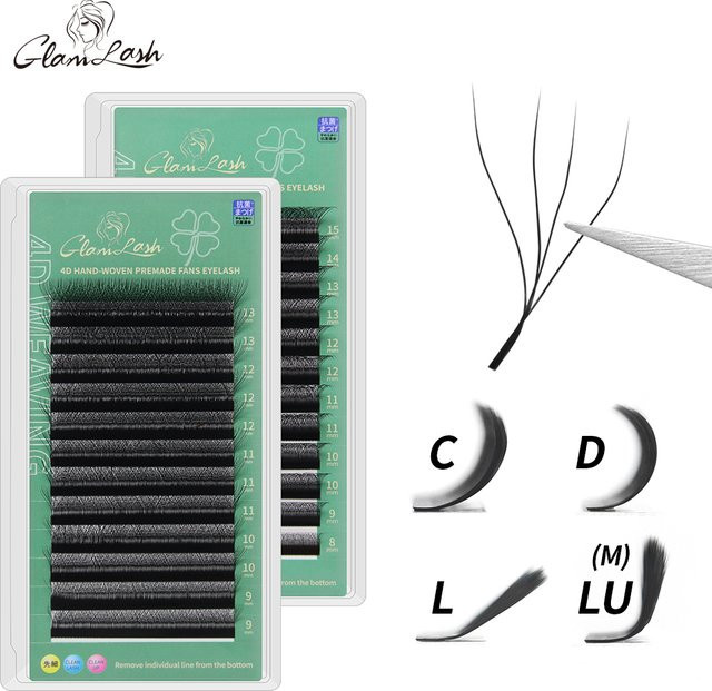 GLAMLASH 4D W Black Wimpernverlängerung, Unisex - Bild 1
