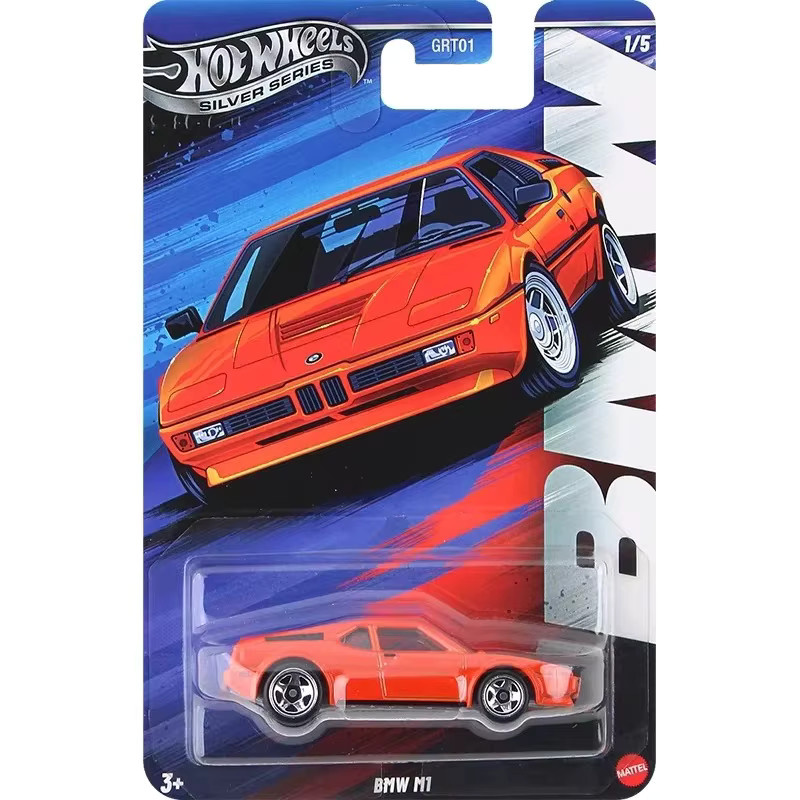Hot Wheels Bmw Set 2025, Silberserie, Druckguss-Modellfahrzeug, Maßstab 1:64, ab 3 Jahren - Bild 3