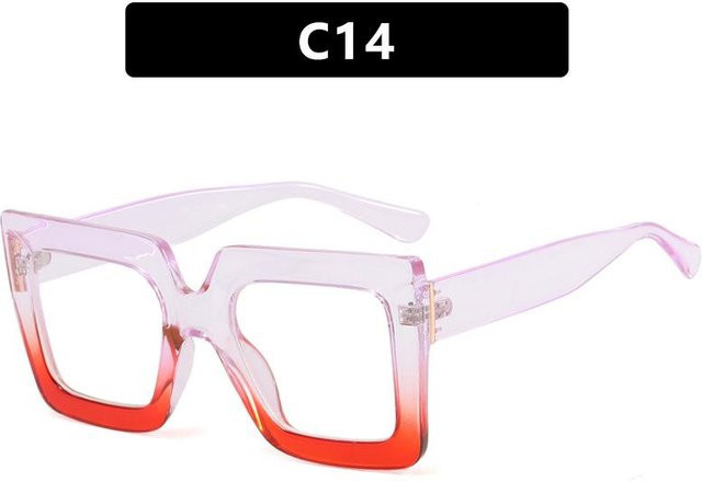 Korrektionsbrille Damen, Quadratisch, Vollrand, Kunststoff, Blaulichtfilter, Pink, Purple - Bild 1