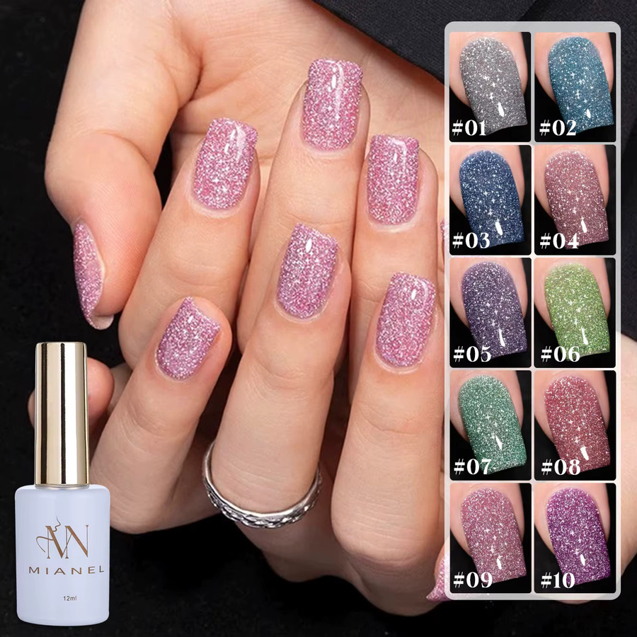 MIANEL Gel-Nagellack, Schimmernd, 12 ml - Bild 3