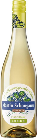 Martin Schongauer Burgunderliebe Pinot Blanc, Weißwein, Baden, 2024, halbsüß, 0,75 l