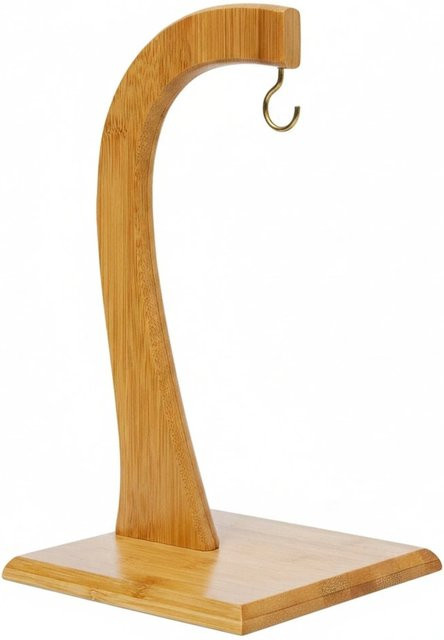 Relaxdays Bananenhalter aus Bambus in Natur Braun B: 28,5 cm, T: 16 cm, H: 16 cm - Bild 1