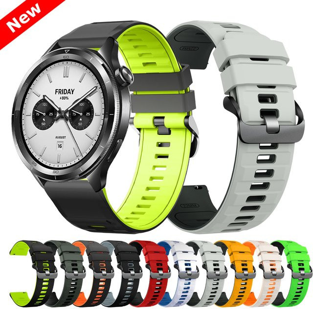 Xiaomi Uhrenarmband Silikon, 22 mm, Multicolor - Bild 1