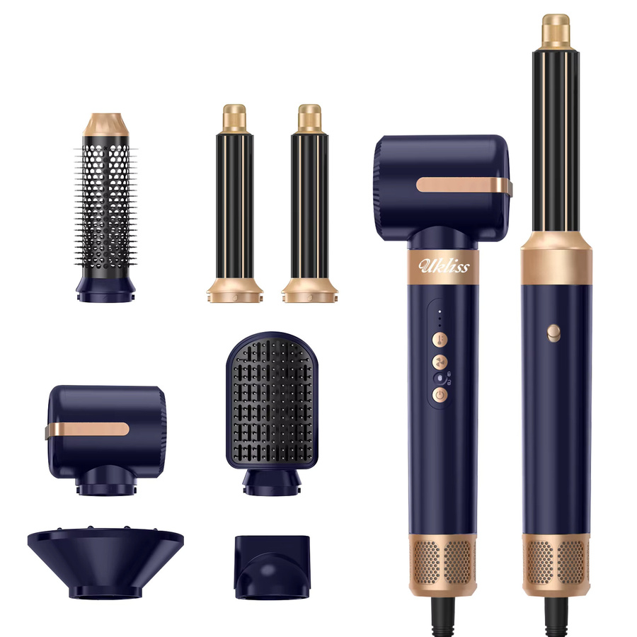 UKLISS Haartrocknerbürste 7 in 1 Air Styler Set, Damen - Bild 6
