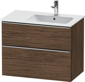 Duravit Waschtischunterschrank D-Neo in Braun Matt mit 1 Schrankfach, B/T/H: 81 x 46,2 x 62,5 cm - Bild 1