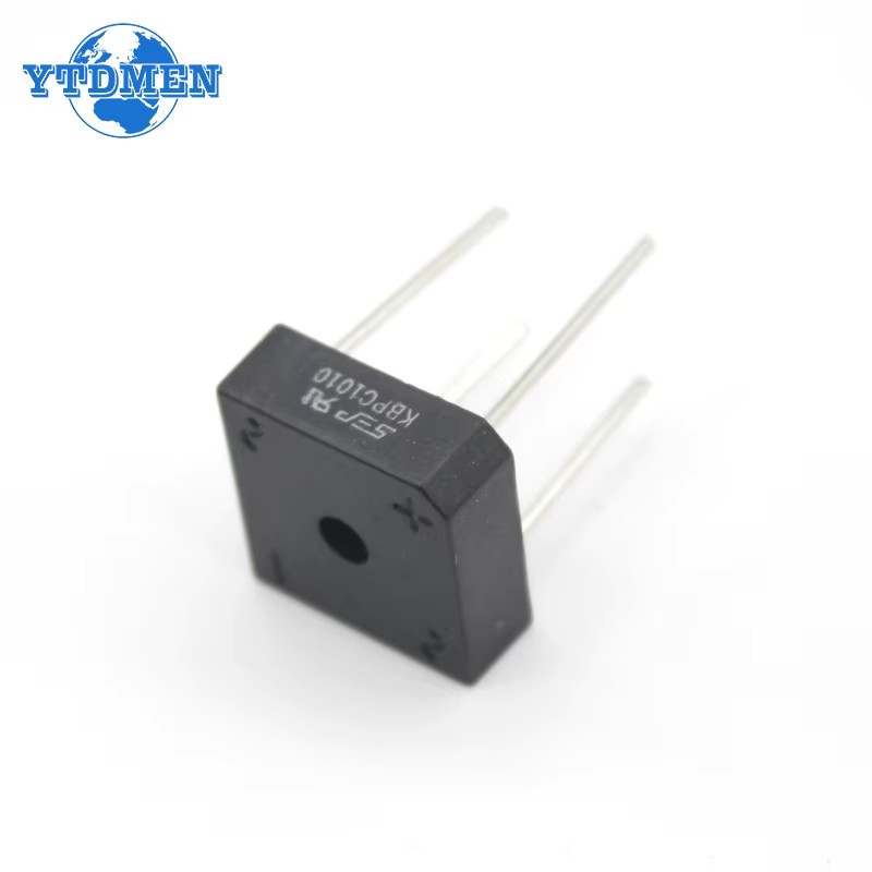 YTDMEN Brückengleichrichter KBPC1010 Set 10A 1000V in Schwarz - Bild 2