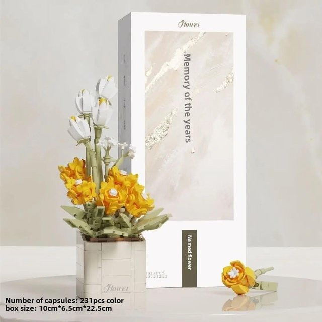 DSD1 Maiglöckchen-Bouquet mit Topf, Topfpflanzen-Bausteine, ab 6 Jahren - Bild 1