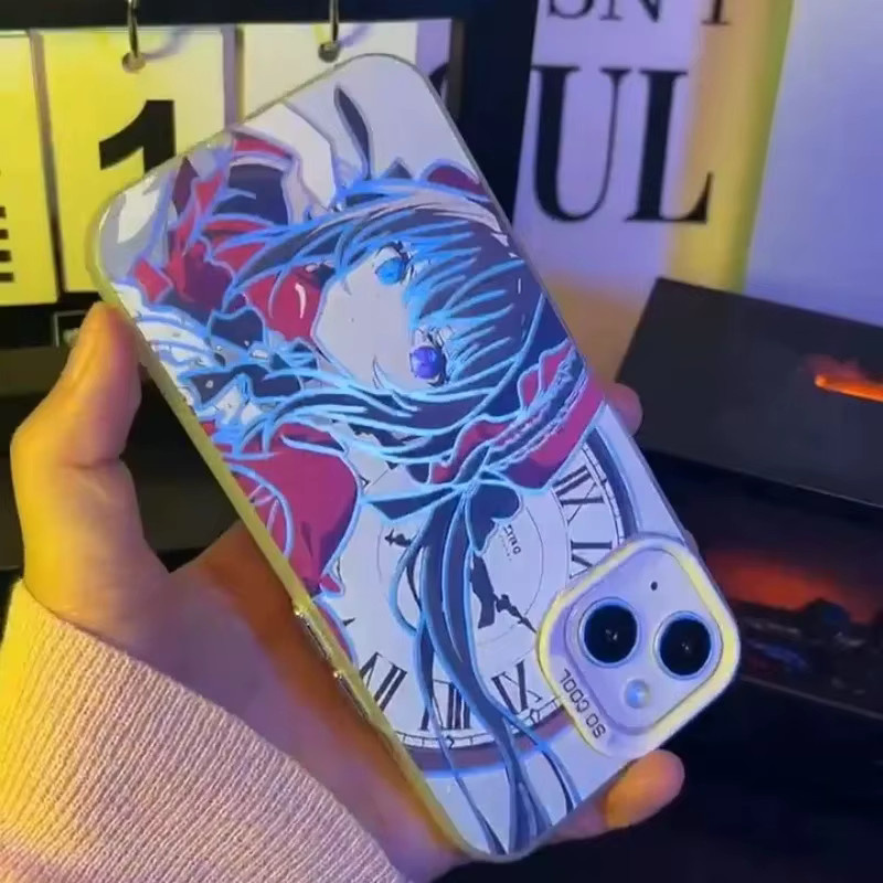 Anime Handyhülle Tokisaki Kurumi 3D Nightmare für iPhone 17 16 15 14 13 12 11 Pro Max Plus Air mini Date A Live Multicolor - Bild 2