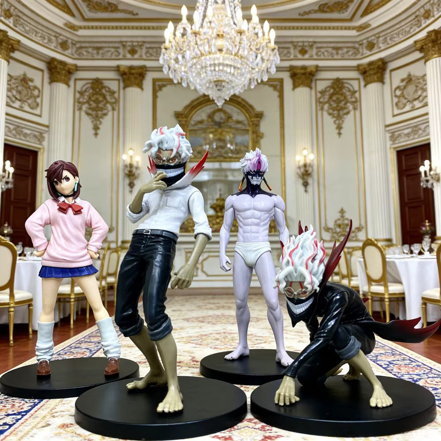 Bandai S.H.Figuarts Dandadan Actionfigur Momo Ayase und Ken Takakura aus PVC, Multicolor - Bild 1