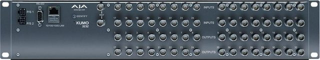 AJA KUMO 3232-12G Compact 12G-SDI Router in Schwarz - Bild 1