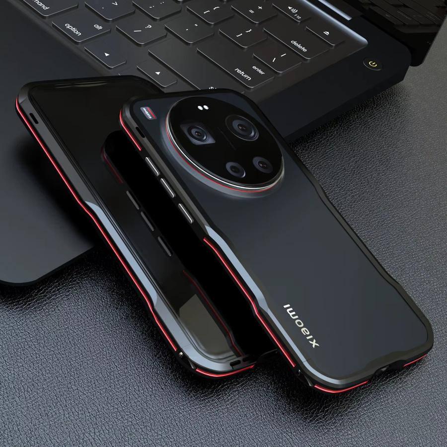 Stoßfeste Metall-Bumper-Case aus Aluminium für Xiaomi 17 Ultra, Xiaomi 15 Ultra und Xiaomi 15 Pro in Grün - Bild 3