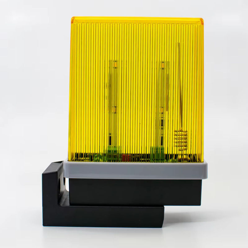 Scimagic-RC Lichtalarm mit blinkendem Licht für Tor und Garagentor, Weiß, universell einsetzbar (12 V-24 V, 85-265 V AC/DC) - Bild 7