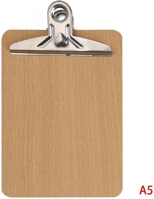 Yiran Furniture Holz-Zwischenablage für A4 und A5 in Braun - Bild 1
