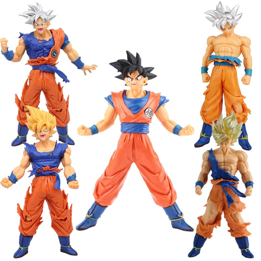 Bandai Dragon Ball Z Son Goku Broly Vegeta, Action Figur, 18cm - Bild 3