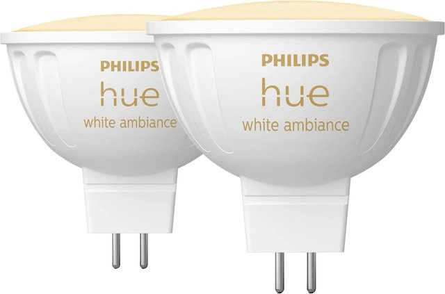 Philips Hue White Ambiance LED-Spot MR16 Doppelpack 2 x 400 lm - Bild 1