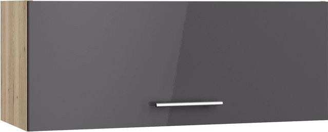 Optifit Küchen-Oberschrank Jonte Anthrazit-Wildeiche, B/T/H: 90 x 35,2 x 34,9 cm - Bild 1