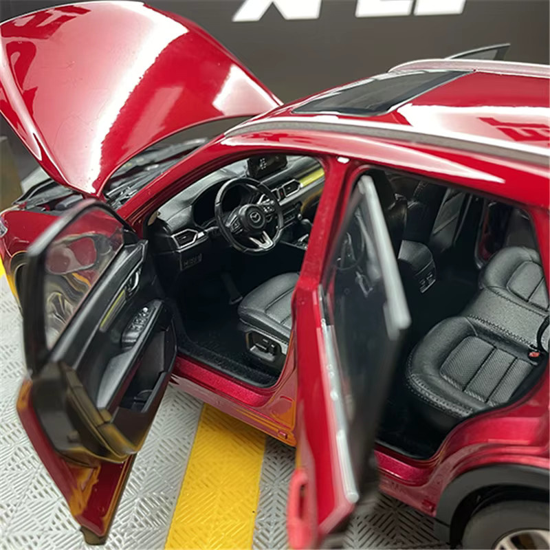 WELLY Mazda CX-5 CX5 SUV, Auto Modell, 1:18, Metall, Rot - Bild 4