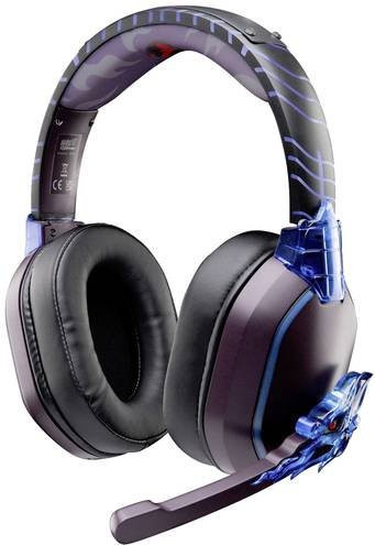 Lexip X TSUME Naruto Shippuden Over-Ear Headset Bluetooth und kabelgebunden in Schwarz, Lila und Blau - Bild 1