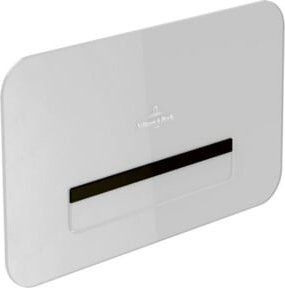 Villeroy & Boch WC-Betätigungsplatte ViConnect G200, Farbe: Weiß, B/T/H: 26,9 x 16,1 x 1,3 cm - Bild 1
