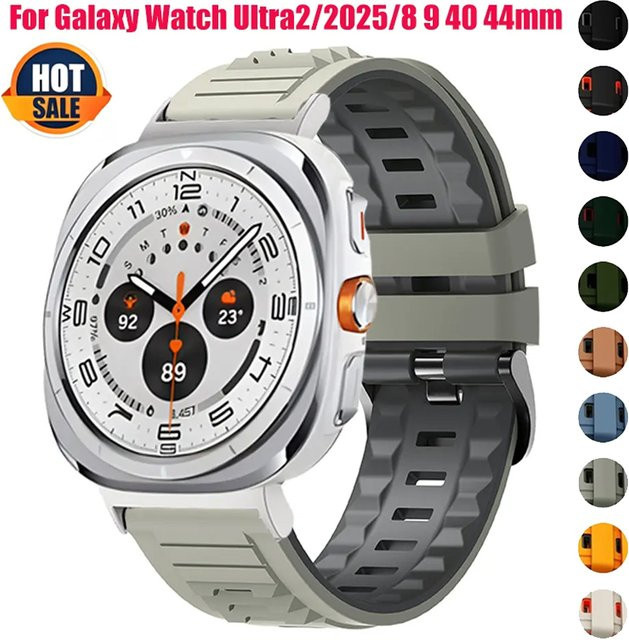 FancyWrist Uhrenarmband Silikon, Bicolor, Unisex - Bild 1
