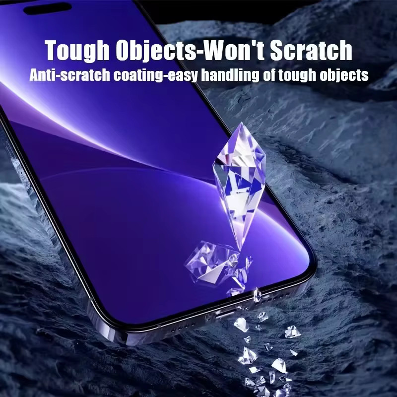 3er-Pack Displayschutzfolie aus gehärtetem Glas für Samsung Galaxy S24 S23 S21 S20 FE sowie A26 A25 A16 A15 A24 A73 A72 in Transparent - Bild 3