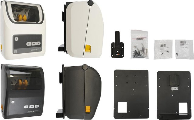 Brodit Wandhalterung mit MultiMoveClip in Schwarz, passend für ZD621, ZD620, ZD421 und ZD420, inklusive Schrauben - Bild 1