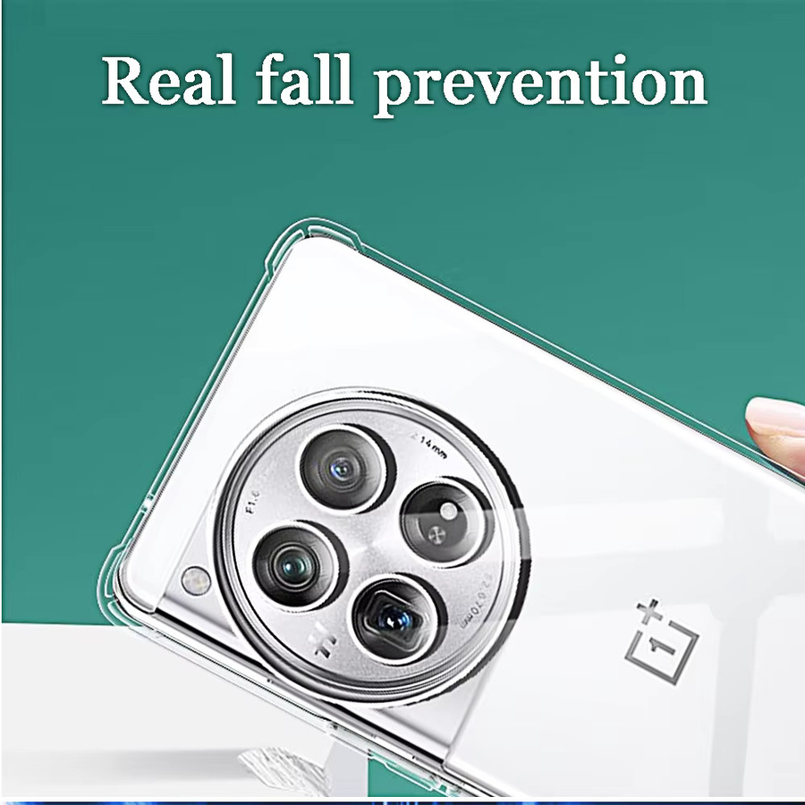 Stoßfeste transparente Handyhülle aus weichem TPU für OnePlus 12, 12R, 11, 11R, 10 Pro und Ace 3 2 Pro 2V - Bild 4