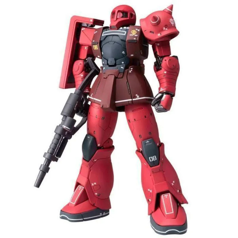 Gundam Fix Figuration Metal Composite MS-05S Char Aznable Zaku I Noir Actionfigur in Schwarz und Rot aus Metall und Kunststoff, Höhe: 18 cm - Bild 4