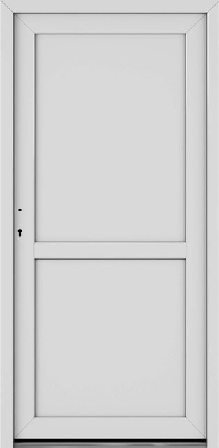 Roro Nebeneingangstür OKE 1150 Kunststoff 5FA Weiß B: 88 cm, H: 198 cm, DIN L - Bild 1