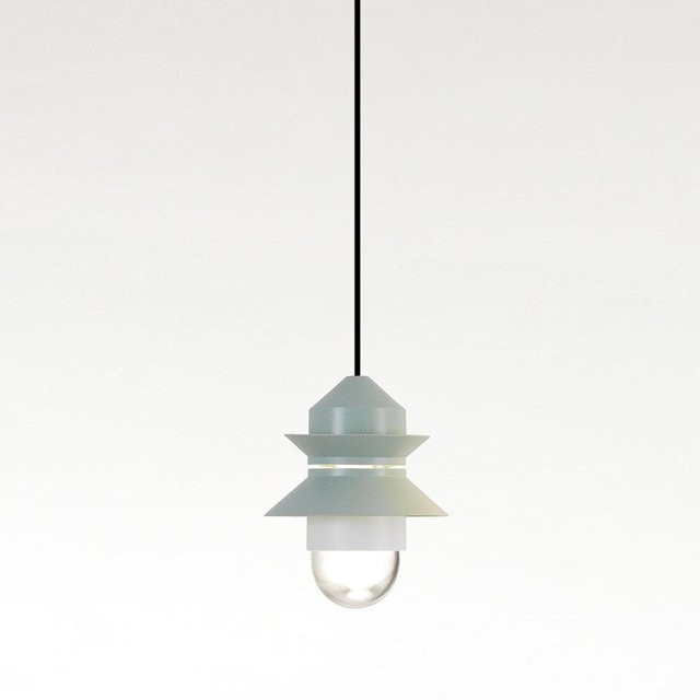 Marset Santorini Pendelleuchte in Hellgrün aus Glas, verstellbar - Bild 1