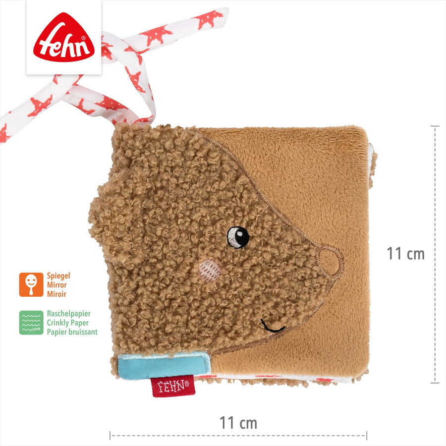 Fehn Stoffbuch Bär Fred, Stoffbuch, ab 0 Jahre - Bild 3
