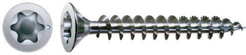 Spax Holzschraube mit Torx-Antrieb aus verzinktem Stahl, Silber, Durchmesser: 3 mm, Länge: 25 mm - Bild 1