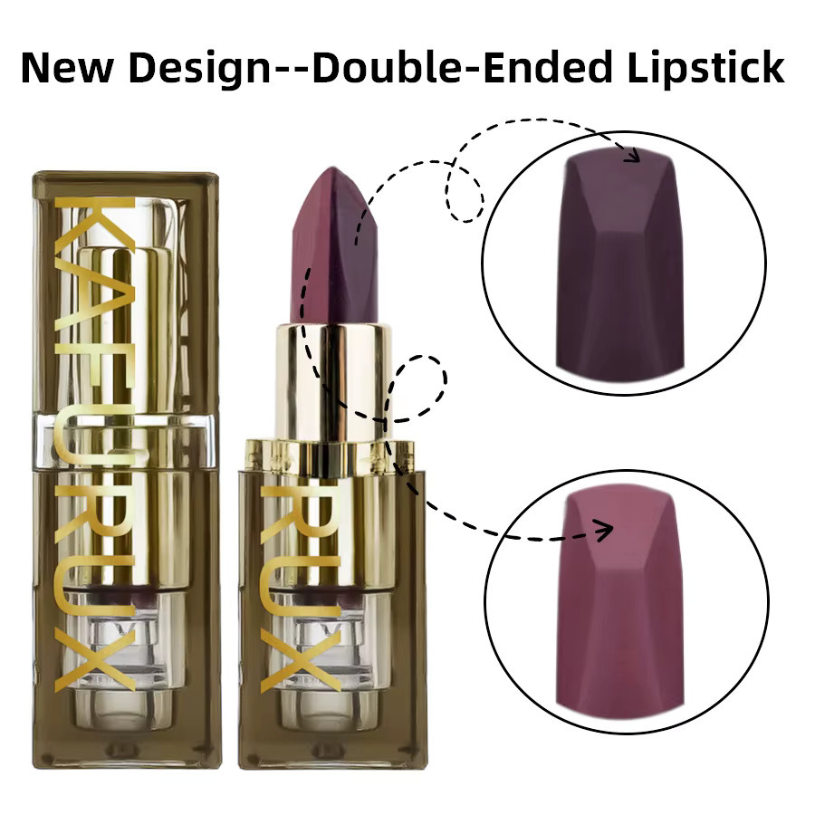 KAFURUX Lippenstift, Lila-Braun, Matt, Damen - Bild 3