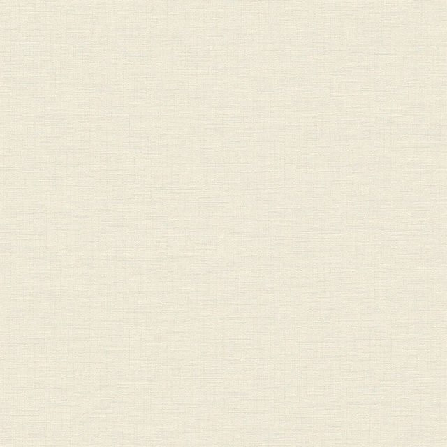 Profhome Tapete Textiloptik Matt in Creme Beige, Non-Woven, 0,53 m x 10,05 m - Bild 1