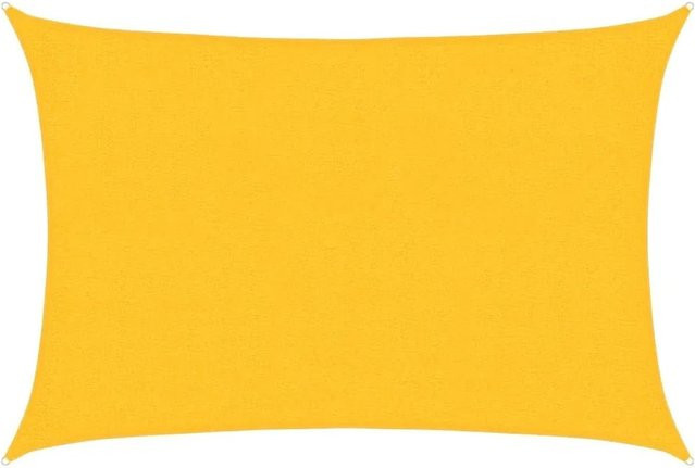 Furnicato Sonnensegel Rechteckig Gelb aus HDPE mit 160 g/m² B x T: 250 x 200 cm - Bild 1