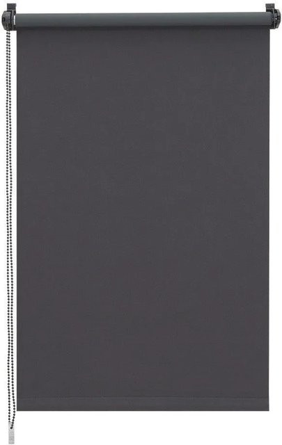 Sekey Seitenzugrollo Verdunkelung Grau, B/H: 55 x 130 cm, ohne Bohren, blickdicht und UV-beständig - Bild 1