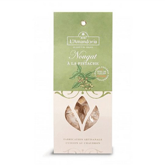 Compagnie d’Ancône Nougat Blanc à la Pistache 150 g - Bild 1