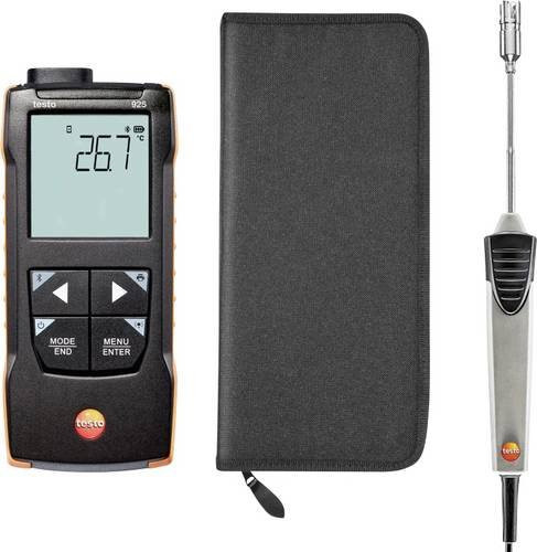 Testo 8714 0059 925 Set mit Oberflächenfühler und Temperaturfühler in Schwarz - Bild 1