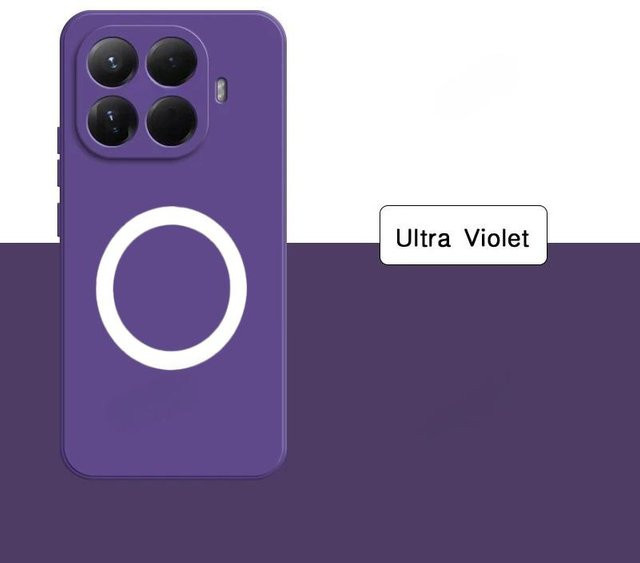 Magnetische Silikon-Schutzhülle für Xiaomi 14T Pro 15T 17 13 Pro mit Kameraschutz und Anti-Drop-Funktion in Himmelblau - Bild 1