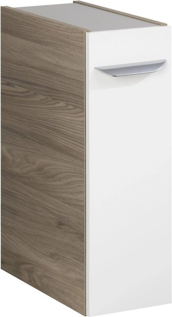 Fackelmann Bad-Unterschrank Luxor Steinesche Weiss mit Soft-Close-Türen, B: 60,5 cm, H: 45,0 cm, T: 45,0 cm - Bild 1