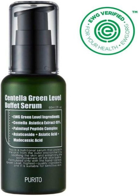 Purito Centella Green Level Buffect Serum, 60 ml, mit Niacinamid und Panthenol - Bild 1