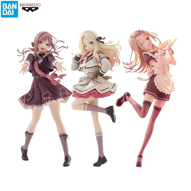 BANDAI Banpresto ESPRESTO Sweet Moment Gakuen Idolm@ster Rinami Sena Hiro Anime-Sammelfigurenset - Bild 1