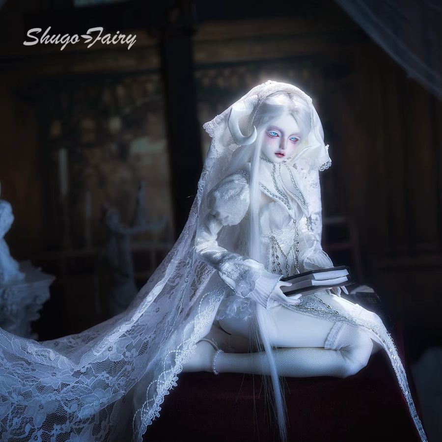 Sylvi C BJD Puppe, Komplettset, Fantasy, handgefertigt - Bild 2