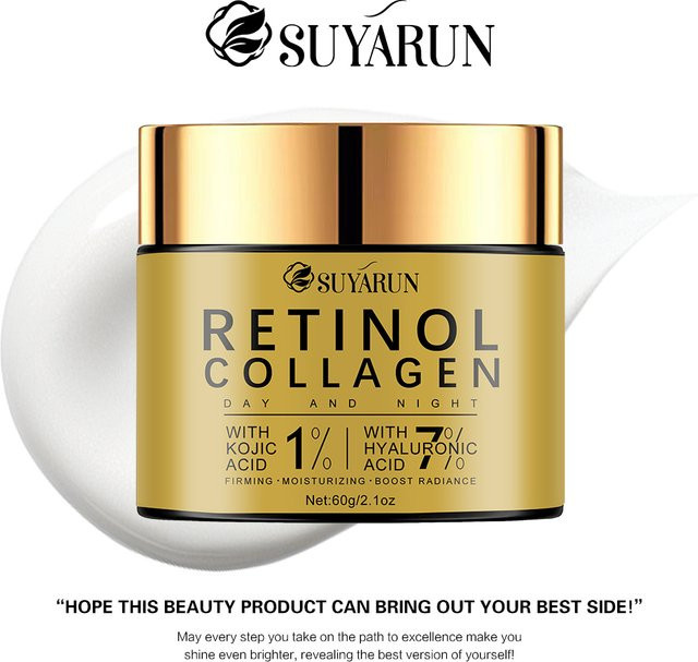 Retinol Hyaluronsäure Creme für das Gesicht, Unisex - Bild 1