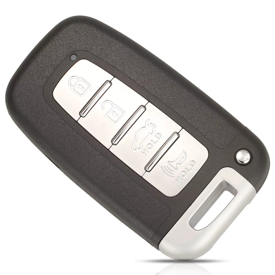 JYQ Remote Key 433MHz ID46 Ersatzschlüssel mit 4 Tasten für Kia und Hyundai in Schwarz - Bild 3