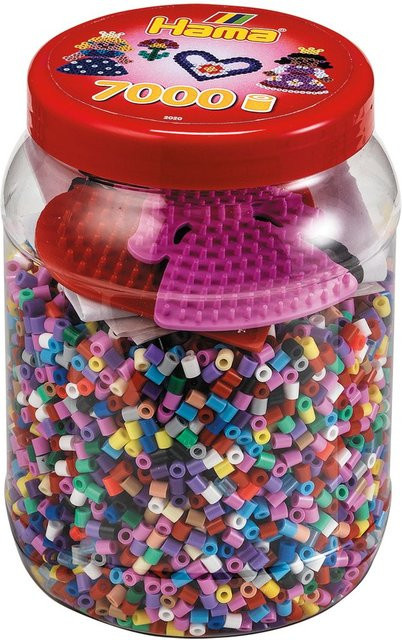 Hama Starter-Set Perlen mit 2 Stiftplatten ab 5 Jahren - Bild 1