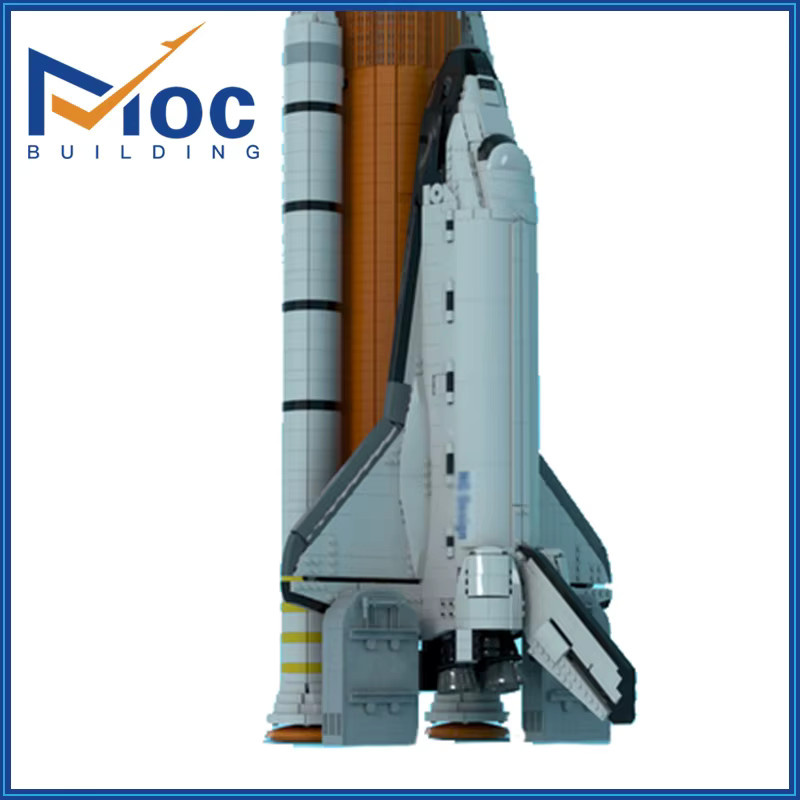 MOCBUILDING Space Shuttle 10283 Upgrade Booster, Bausteine Rakete, Weltraum - Bild 4