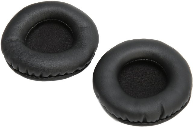 DIYelecs Ersatz Ohrpolster für Kopfhörer, weich und geräuschunterdrückend, rund, Durchmesser: 65 mm, schwarz - Bild 1