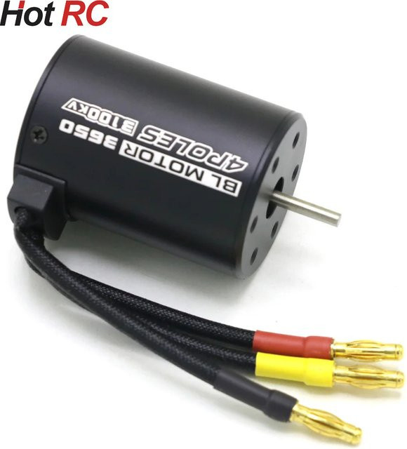 Hot RC Bürstenloser Motor mit Kühlkörper für 1/8 1/10 RC Car Truck - Bild 1
