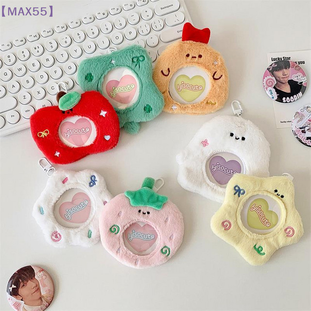 MAX-55 Kartenhalter und Fotokarten-Display aus Kunststoff in Multicolor als Schutzhülle für Idol-Fotos, Anime-Abzeichen und Schlüsselanhänger - Bild 1